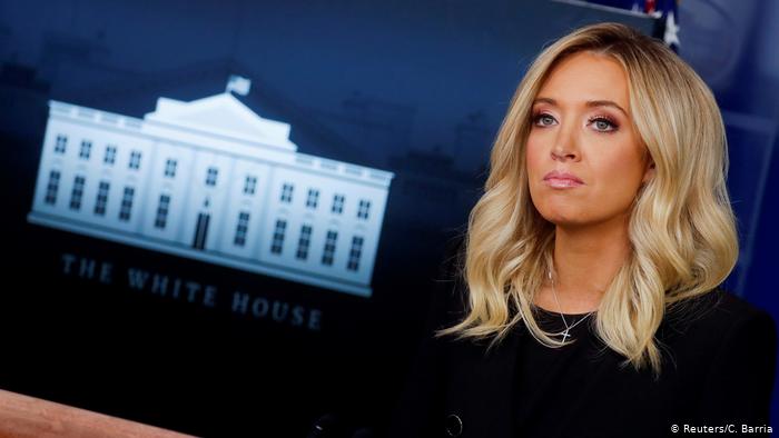 La portavoz de Trump, Kayleigh McEnany, da positivo al examen de coronavirus La portavoz de Trump, Kayleigh McEnany, da positivo al examen de coronavirus