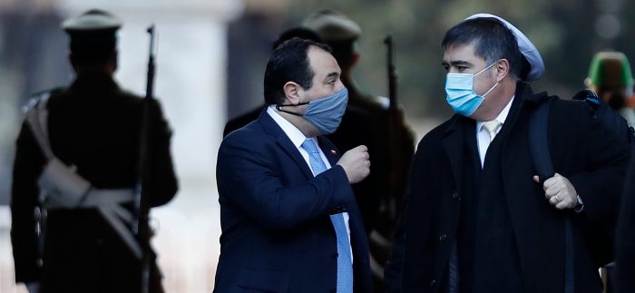 Desbordes por el polémico documento de la DINE: “Yo llegué hace tres meses, así que no tengo informes que señalen esos detalles” Desbordes por el polémico documento de la DINE: “Yo llegué hace tres meses, así que no tengo informes que señalen esos detalles”