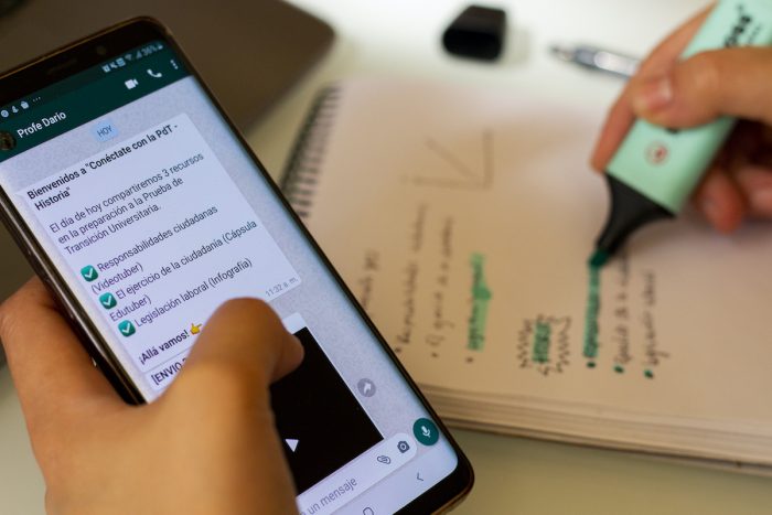 Lanzan preuniversitario gratuito por WhatsApp Lanzan preuniversitario gratuito por WhatsApp
