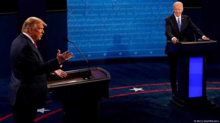 Acusaciones cruzadas en un ordenado debate entre Donald Trump y Joe Biden Acusaciones cruzadas en un ordenado debate entre Donald Trump y Joe Biden