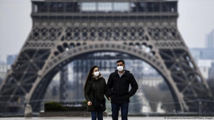 Bajo toque de queda, Francia supera el millón de contagios de coronavirus Bajo toque de queda, Francia supera el millón de contagios de coronavirus