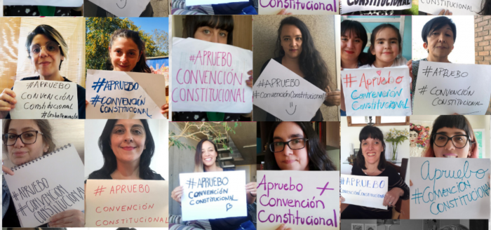 «Es relevante que se escuchen más voces para fortalecer la democracia, por ello, nos sumamos al llamado a redactar una Constitución Feminista» «Es relevante que se escuchen más voces para fortalecer la democracia, por ello, nos sumamos al llamado a redactar una Constitución Feminista»