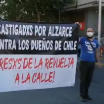 Plaza Italia: Manifestaciones e incidentes en convocatoria por la libertad de los presos del estallido social