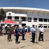 Entregan 4 mil mascarillas a la Cruz Roja para reforzar medidas preventivas durante el plebiscito en la capital