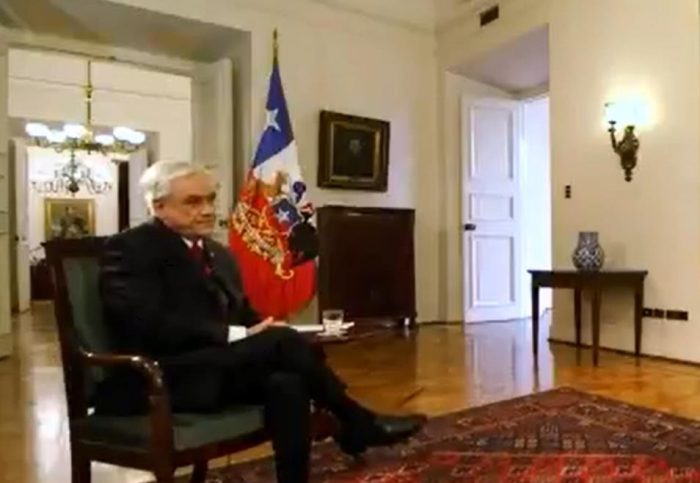 Informe de la DINE: Piñera insiste en que “si hubo intervención extranjera, es una posibilidad“
