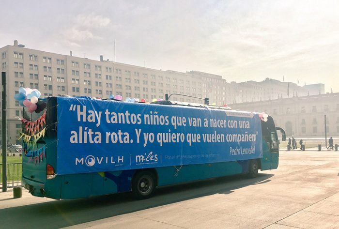 Bus de la diversidad saldrá a las calles con mensaje gigante de Carla González, la hija de Marcela Aranda Bus de la diversidad saldrá a las calles con mensaje gigante de Carla González, la hija de Marcela Aranda