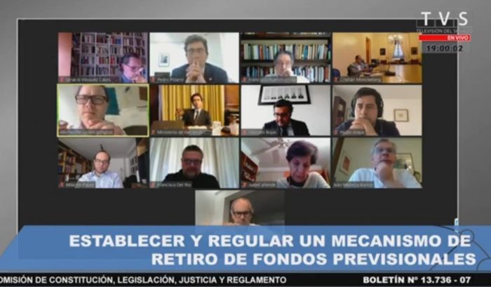 Comisión de Constitución del Senado seguirá discutiendo el segundo retiro del 10% la próxima semana Comisión de Constitución del Senado seguirá discutiendo el segundo retiro del 10% la próxima semana