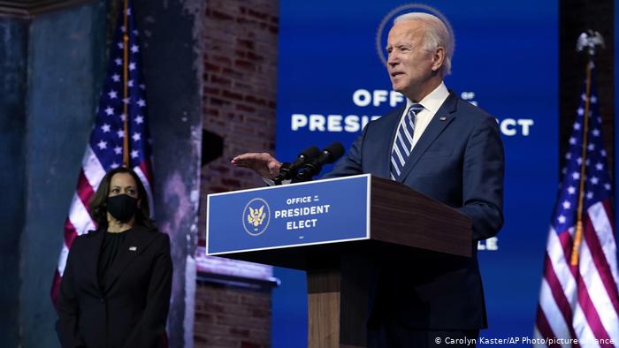 Joe Biden califica de «vergonzoso» que Trump no reconozca la derrota Joe Biden califica de