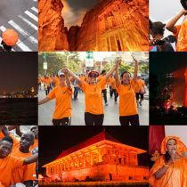#OrangeTheWorld y diversas activaciones en el Día Internacional de la Eliminación de la Violencia contra la Mujer en medio de una pandemia
