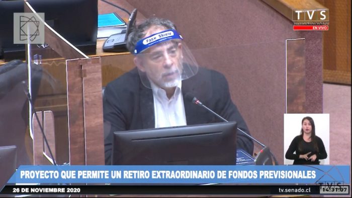 Senador Girardi critica el «travestismo político» del Gobierno y su proyecto de retiro de fondos: se aprovecha «del sufrimiento de la gente» Senador Girardi critica el