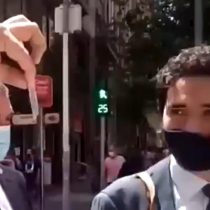 Mal día para Briones: ministro es increpado en la calle tras polémica por solicitud de datos de las personas que retiraron el 10% de las AFP