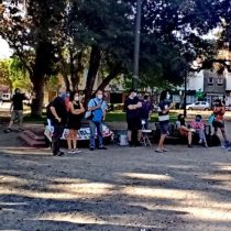 Asamblea del Barrio Yungay acusa hostigamiento de Carabineros tras control por congregarse en la plaza