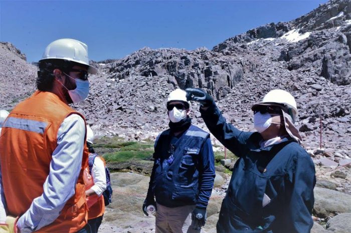 Segundo Tribunal Ambiental realizó inspección en mina Los Bronces, en demanda por daño ambiental del CDE contra Anglo American Segundo Tribunal Ambiental realizó inspección en mina Los Bronces, en demanda por daño ambiental del CDE contra Anglo American