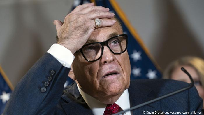 Rudy Giuliani, abogado de Trump, infectado de coronavirus Rudy Giuliani, abogado de Trump, infectado de coronavirus