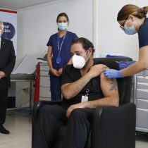 Ministro Paris e inicio de proceso de vacunación en Chile: 