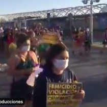 Masiva marcha en La Florida para condenar femicidio de María Isabel Pavez