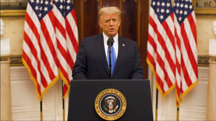 «El movimiento que fundamos está apenas comenzando»: el último discurso de Donald Trump como Presidente de EE.UU