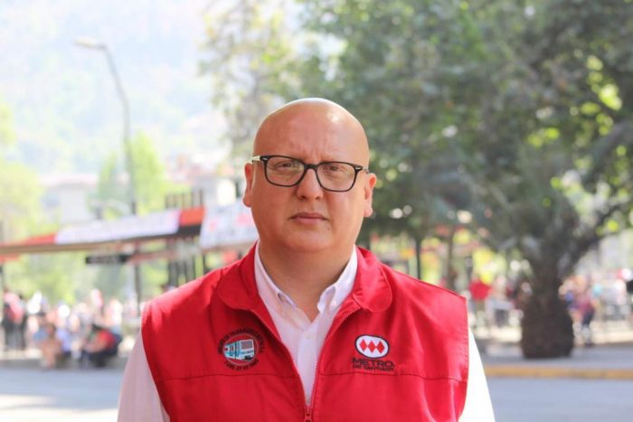 Eric Campos, presidente de Federación de Sindicatos de Metro: 