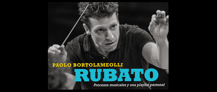 Paolo Bortolameolli en Cita de libros: «Rubato es una invitación es dejar los prejuicios para disfrutar la música clásica desde su mensaje»