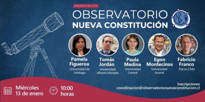 [EN VIVO] Observatorio nueva Constitución: análisis del proceso constituyente chileno