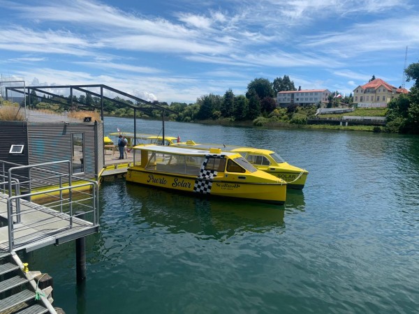 Lanzan el primer servicio de transporte público fluvial sustentable del país Lanzan el primer servicio de transporte público fluvial sustentable del país