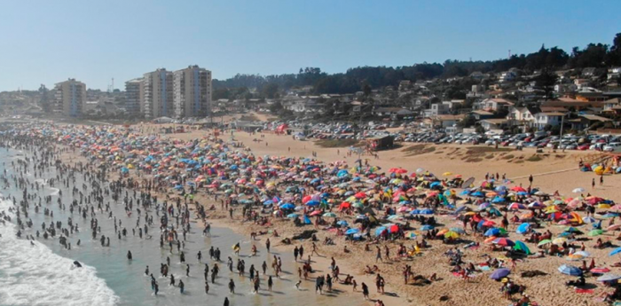 Alcalde de El Tabo anuncia recurso de protección contra el Minsal por gran cantidad de turistas que han llegado a la comuna Alcalde de El Tabo anuncia recurso de protección contra el Minsal por gran cantidad de turistas que han llegado a la comuna