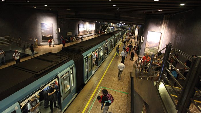 Metro suspende tramo de Línea 5: neumático de tren se dañó y generó humo Metro suspende tramo de Línea 5: neumático de tren se dañó y generó humo