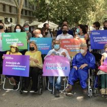 Candidatos con discapacidad de la zona central firman decálogo de derechos a defender en la Nueva Constitución