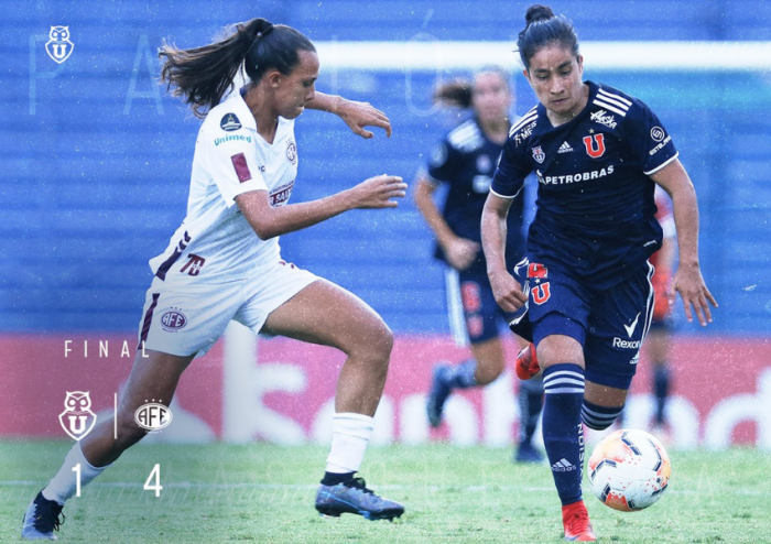 La U cae con un amargo 1-4 ante Ferroviária en Copa Libertadores femenina La U cae con un amargo 1-4 ante Ferroviária en Copa Libertadores femenina