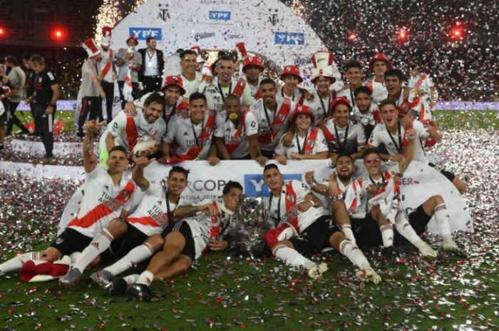 Paulo Díaz campeón: River goleó a Racing de Pizzi y se adjudicó la Supercopa Argentina