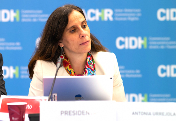 Antonia Urrejola, presidenta de la CIDH: “Vivimos en un mundo donde se sigue discriminando a las mujeres, pero también vivimos en un mundo que tiene en la cúspide de la agenda estos asuntos”