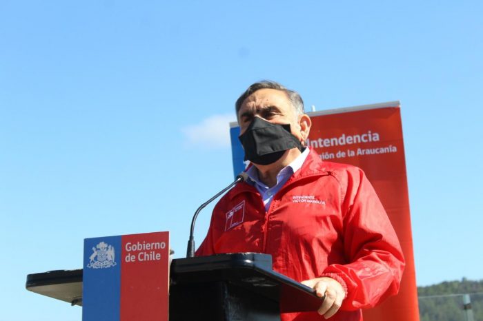 Intendente de La Araucanía descarta estado de sitio en la zona: «Se fijó un protocolo de acción que ha dado resultado» Intendente de La Araucanía descarta estado de sitio en la zona: