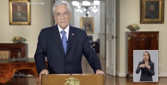 Presidente Piñera dice que el #TercerRetiro10xCiento es para los ricos Presidente Piñera dice que el #TercerRetiro10xCiento es para los ricos