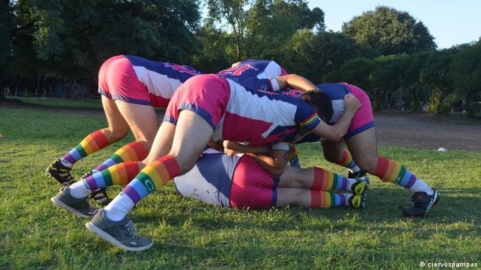 Ciervos Pampas, el primer club de rugby de diversidad sexual en Latinoamérica