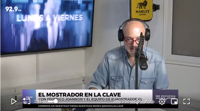 El Mostrador en La Clave: la fragmentación de la oposición frente a la carrera presidencial, las condenas del caso Corpesca, y la millonaria operación del Grupo Luksic sobre la Sudamericana de Vapores
