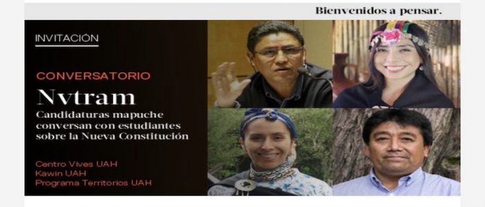 Candidaturas mapuche conversan con estudiantes sobre la nueva Constitución Candidaturas mapuche conversan con estudiantes sobre la nueva Constitución