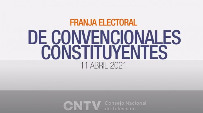 CNTV entrega balance de la franja electoral de constituyentes: alto rating pero un 38% dice que «no hay mucha claridad en los mensajes» CNTV entrega balance de la franja electoral de constituyentes: alto rating pero un 38% dice que