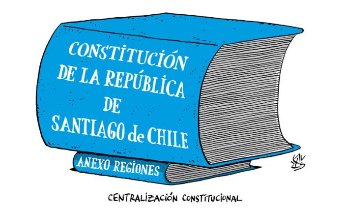 Ilustrador Alen Lauzán reflexiona sobre la regionalización en nueva Constitución Ilustrador Alen Lauzán reflexiona sobre la regionalización en nueva Constitución