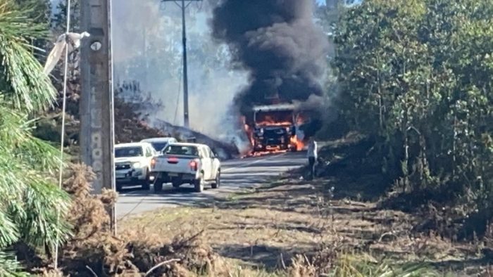 Ataques incendiarios en La Araucanía deja un saldo de 20 vehículos quemados: Corma pide reunión con el Ministerio del Interior