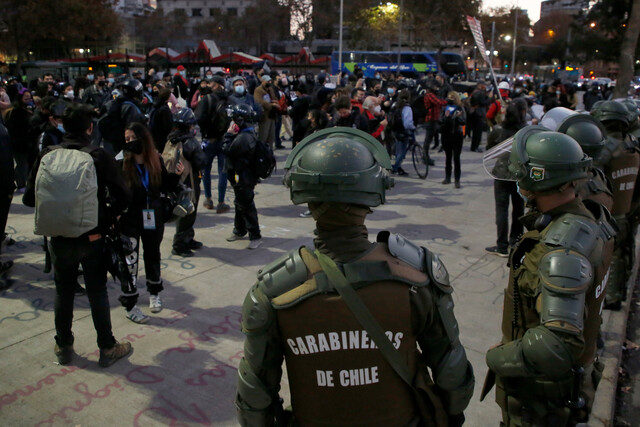 Otro viernes de manifestaciones: protestas en Plaza Italia por presos del estallido Otro viernes de manifestaciones: protestas en Plaza Italia por presos del estallido
