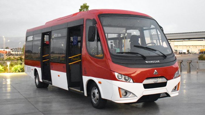 Primer bus regional diseñado y fabricado en Chile cuenta con estándar RED para personas con movilidad reducida Primer bus regional diseñado y fabricado en Chile cuenta con estándar RED para personas con movilidad reducida