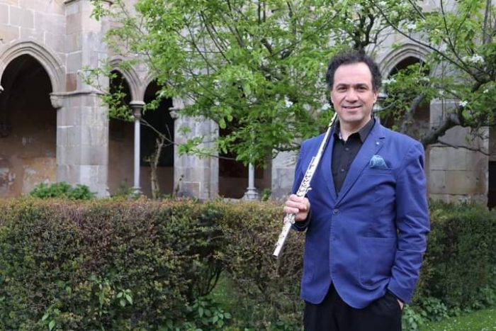 Flautista chileno Pablo Ramírez compartirá escenario con el reconocido Claudi Arimany
