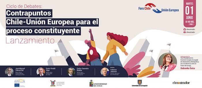 Lanzan ciclo de debates “Contrapuntos Chile-Unión Europea para el proceso constituyente”