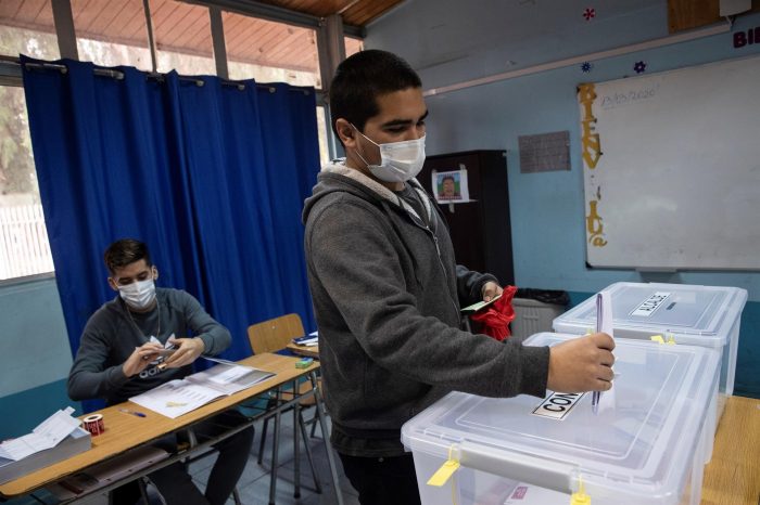 Heridos oculares por elecciones constituyentes: «Que nuestros ojos sirvan para cambiar Chile» Heridos oculares por elecciones constituyentes: