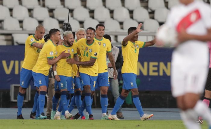 Perú debuta con derrota en Copa América: Brasil goleó 4-0 a la Rojiblanca