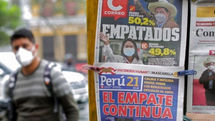 Castillo vs. Fujimori: 3 claves que explican por qué aún no se conoce al ganador de las elecciones en Perú Castillo vs. Fujimori: 3 claves que explican por qué aún no se conoce al ganador de las elecciones en Perú