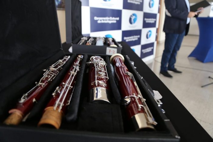 Tras interrupción en la Convención: Cámara pide que Orquestas Juveniles interprete himno nacional en la Cuenta Pública del Congreso Tras interrupción en la Convención: Cámara pide que Orquestas Juveniles interprete himno nacional en la Cuenta Pública del Congreso