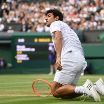 'Gago' no pudo ante el número 1: Cristian Garín cayó ante Novak Djokovic cerrando una buena participación en Wimbledon