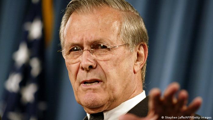 Murió Donald Rumsfeld, halcón jefe del Pentágono de EE.UU. Murió Donald Rumsfeld, halcón jefe del Pentágono de EE.UU.