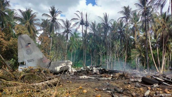 Filipinas: Sube a 29 el número de muertos en accidente de avión militar Filipinas: Sube a 29 el número de muertos en accidente de avión militar